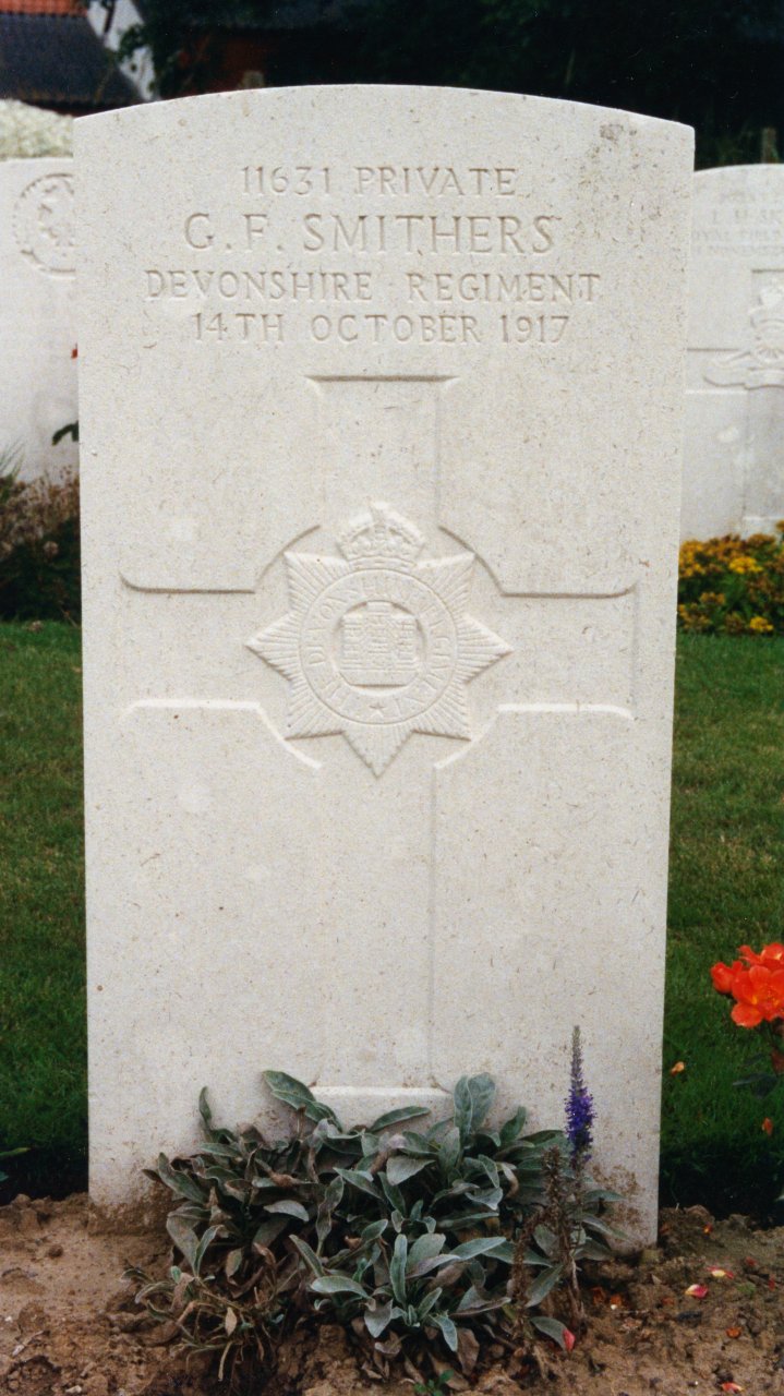 Adrian at his Grandfathers grave  July 13 1997 6